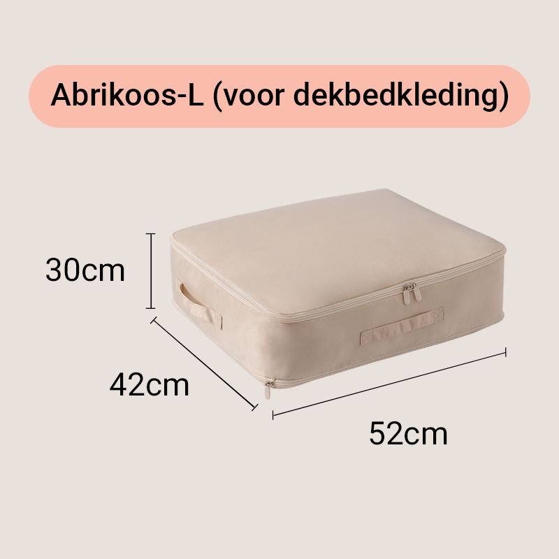 FlatPak | Vacuümcompressie-opbergzak - Ruimtebespaarder voor kleding en het organiseren van je huis
