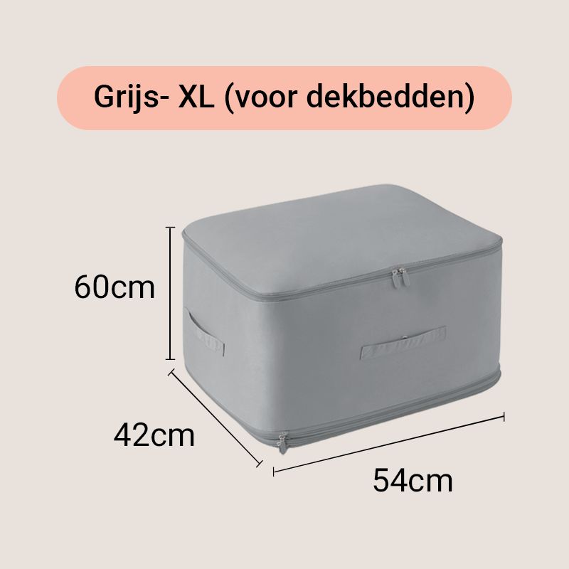 FlatPak | Vacuümcompressie-opbergzak - Ruimtebespaarder voor kleding en het organiseren van je huis
