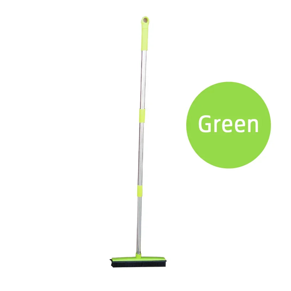 BroomPro | Telescopische Haarvanger Tapijtveegbezem - Thuis Schoonmaken