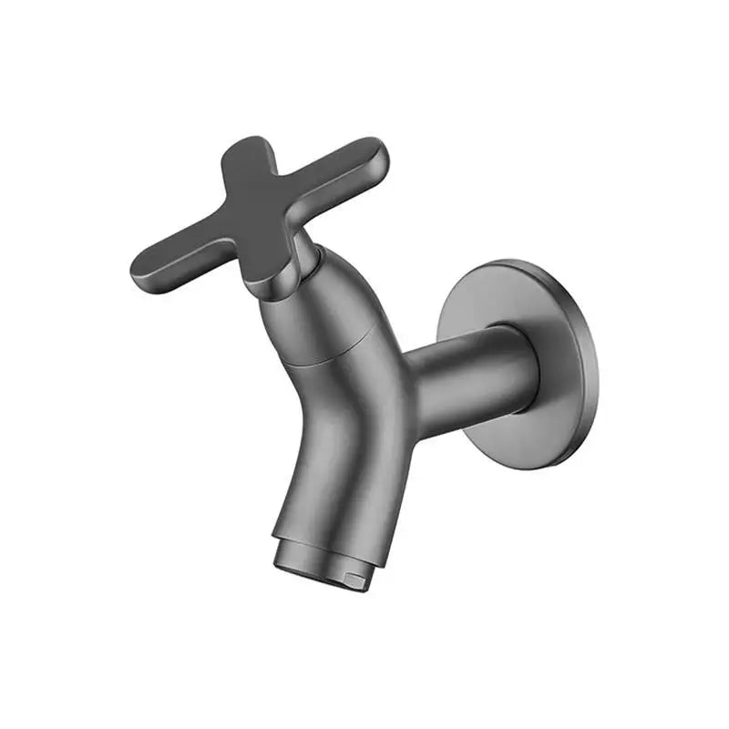 EvoSpout | Messing wandkraan - Klassieke koudwaterkraan voor badkamer en keuken