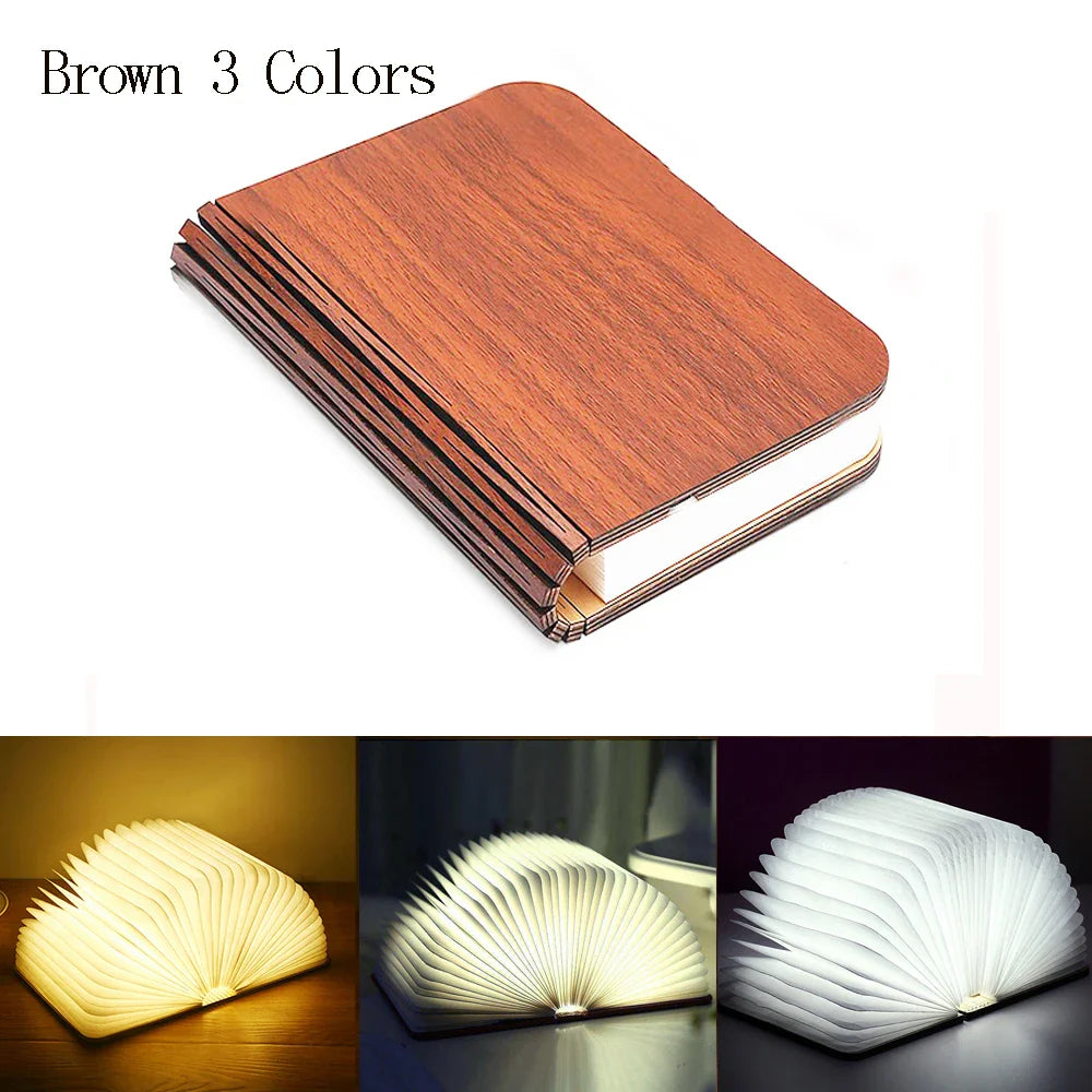 BookGlow | Opvouwbare boekenlamp - LED-bureaulamp, draagbaar & oplaadbaar, creatief nachtlampje