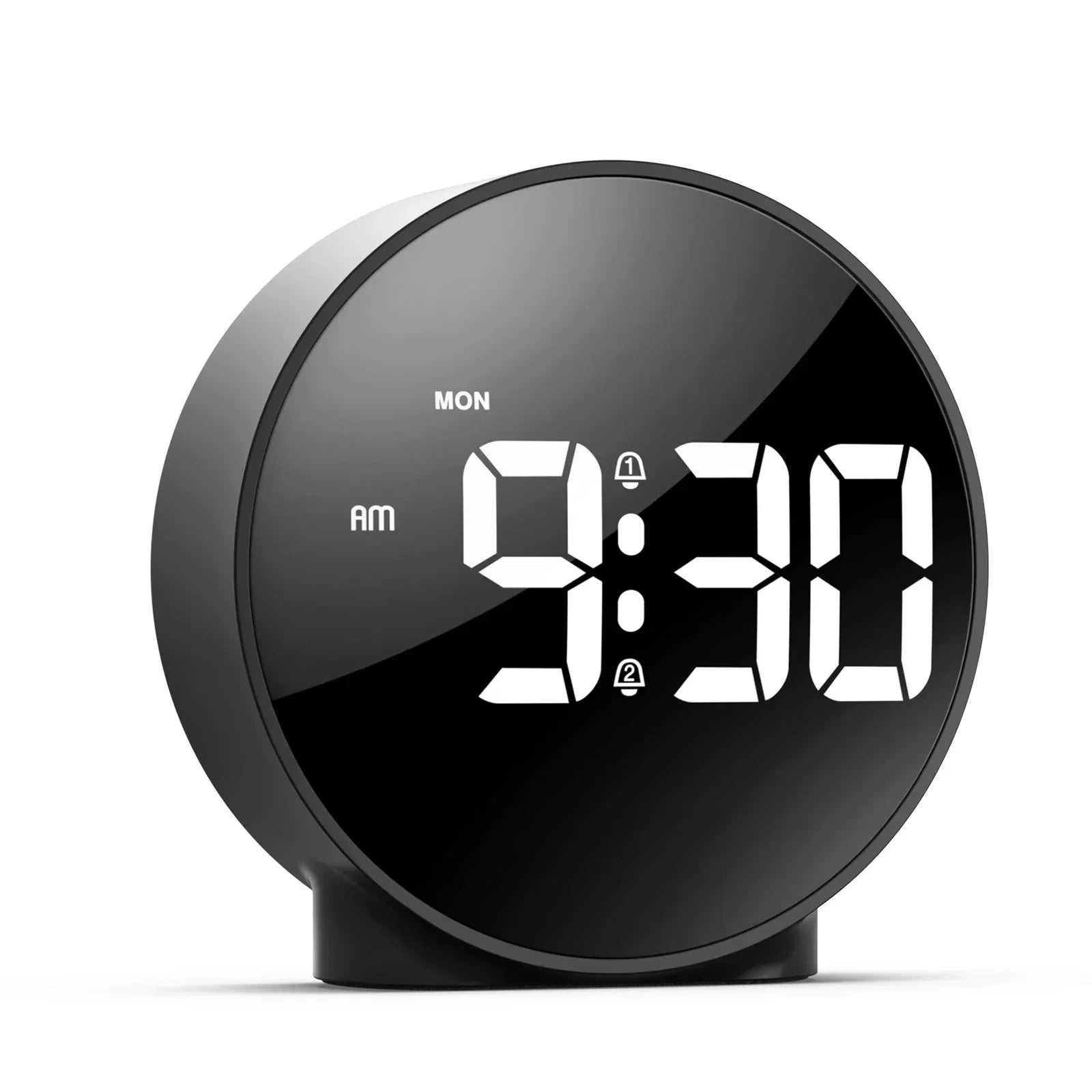 LumoTime | LED digitale tafelklok - dimbaar display, alarm, nachtlampje, USB-voeding, moderne bureauklok