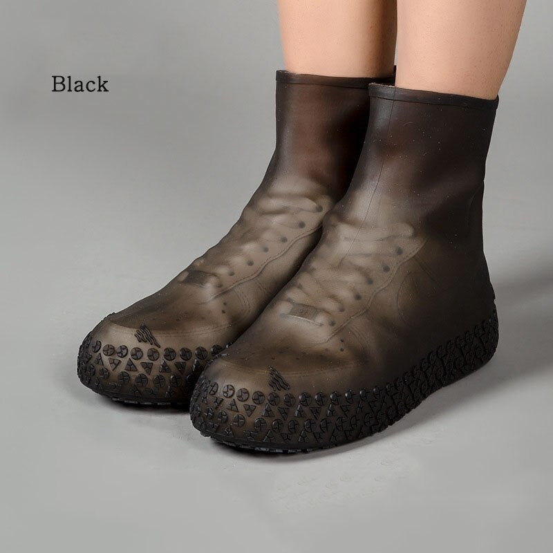 AquaStep | Waterdichte antislip schoenovertrekken – Herbruikbare dubbellaagse regenbescherming