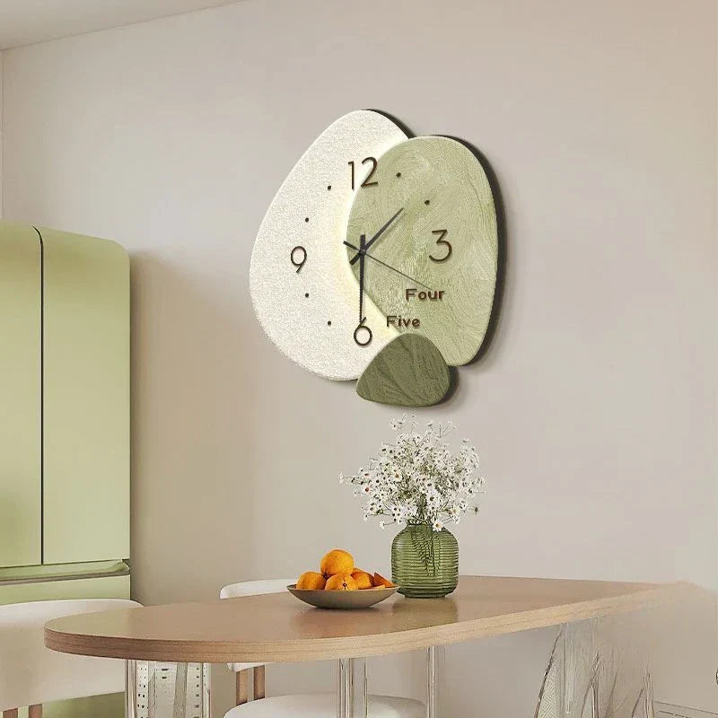 TimeFlair | Scandinavische creatieve onregelmatige decoratieve wandklok