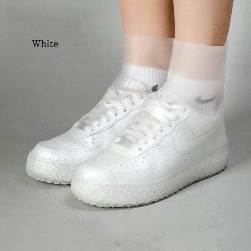 AquaStep | Waterdichte antislip schoenovertrekken – Herbruikbare dubbellaagse regenbescherming