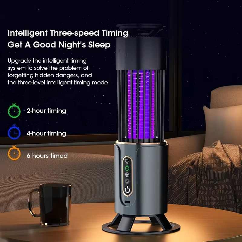 BugVanish | Muggenval Lamp - USB Oplaadbare Muggenvanger - Stil, Niet-giftig