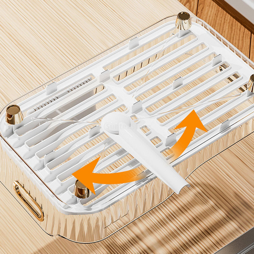DripNest | Compact Keuken Afdruiprek & Groente Afdruipmand