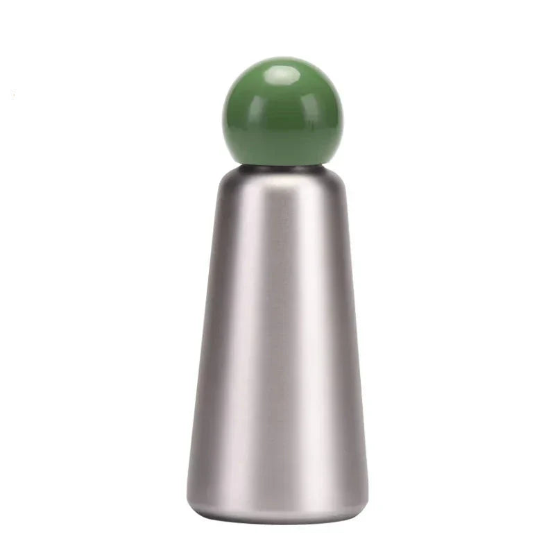 SipPop | 500ml thermosfles - 304 roestvrij staal, lekvrij, vacuüm geïsoleerd, 2-kleurige pastelkleur