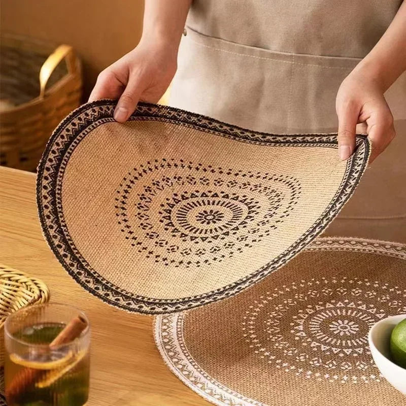 RusticMat | Boho antislip placemats van jute