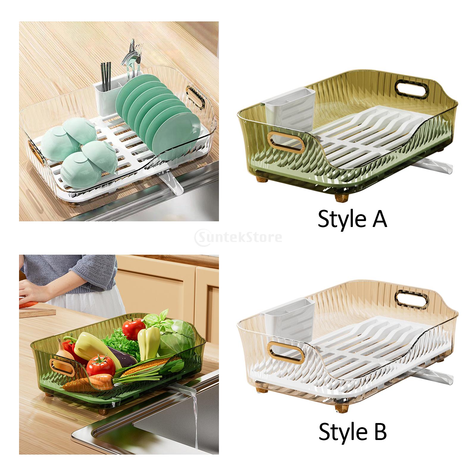 DripNest | Compact Keuken Afdruiprek & Groente Afdruipmand