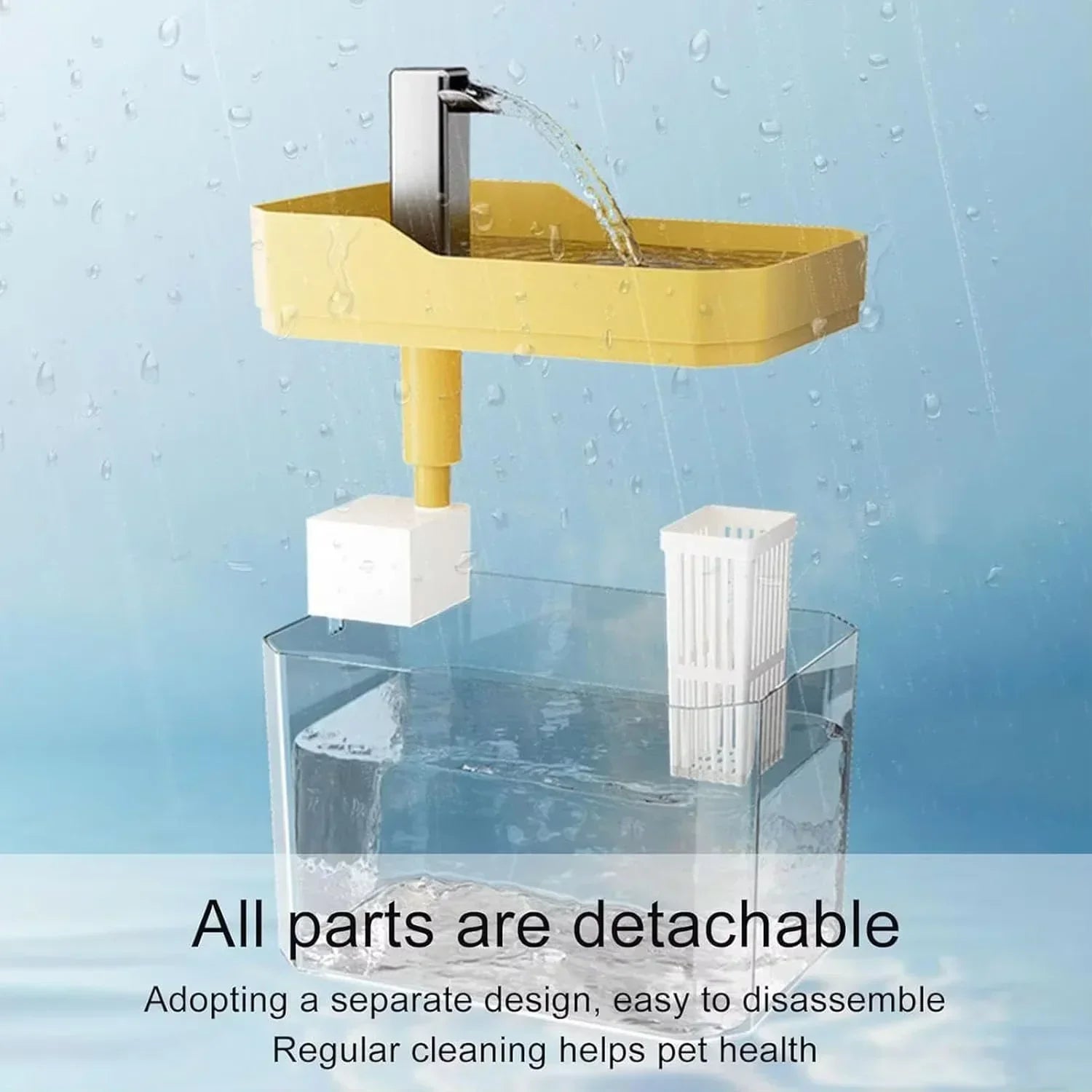 AquaPaws | Automatisch waterstation voor huisdieren - zelfvullend drinksysteem