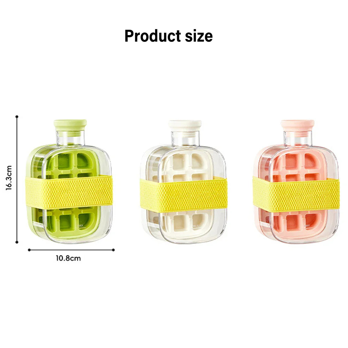 IceBurst | One-press ijsmachine fles - Instant ijs, draagbaar, BPA-vrij, lekvrij ontwerp