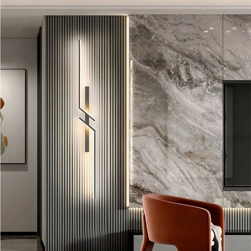 Orba | Moderne Zwarte Wandlamp - Eigentijdse LED Wandlamp