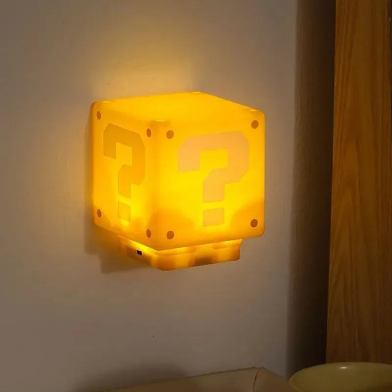 Pixel | Vraagteken baksteen lamp