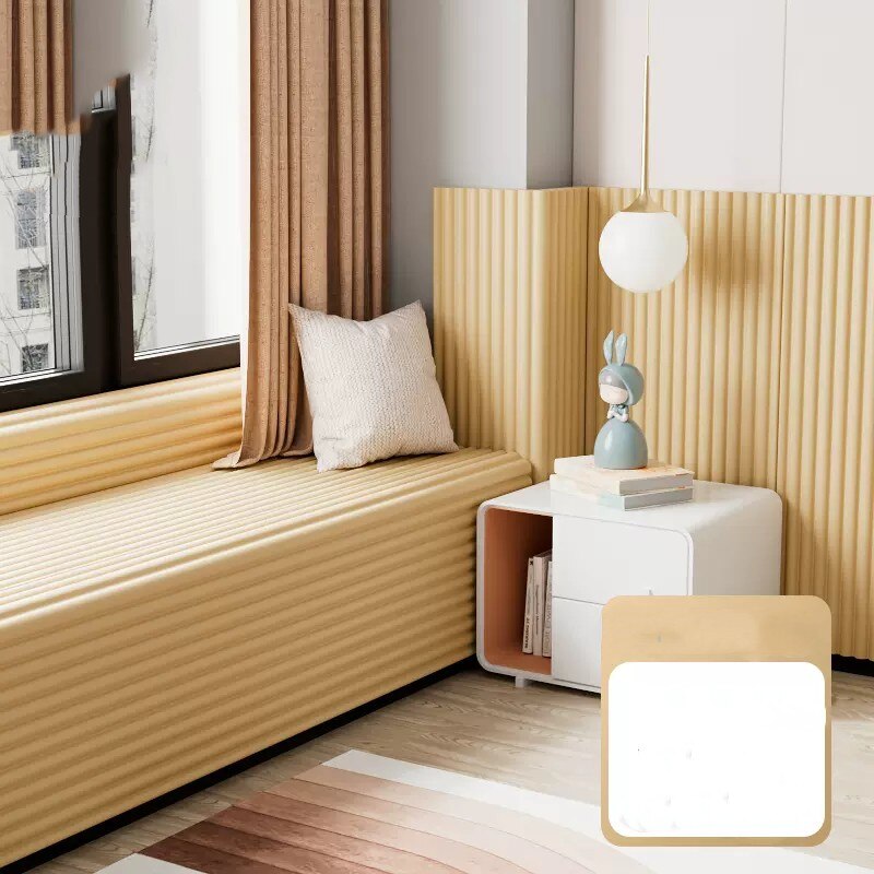 CushioStrip | Hoek- en randbescherming voor baby's - Zachte schuimrubberen anti-botsstrip