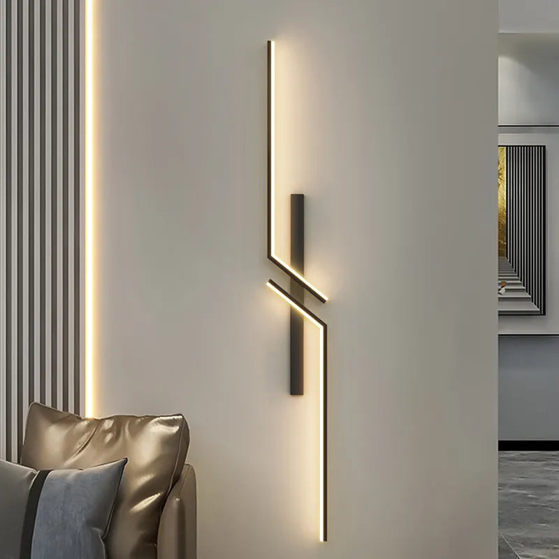 Orba | Moderne Zwarte Wandlamp - Eigentijdse LED Wandlamp