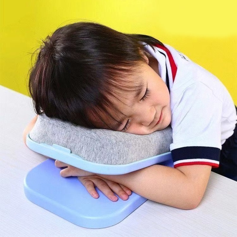 JetPillow | Verstelbaar opvouwbaar reiskussen – Comfortabele neksteun voor in het vliegtuig