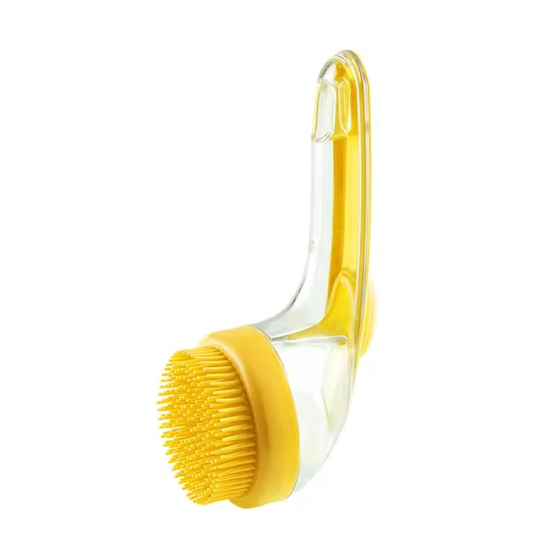 PetLather | Huisdier Verzorging Zeepdispenser Schrobborstel – 2-in-1 Shampoo Applicator
