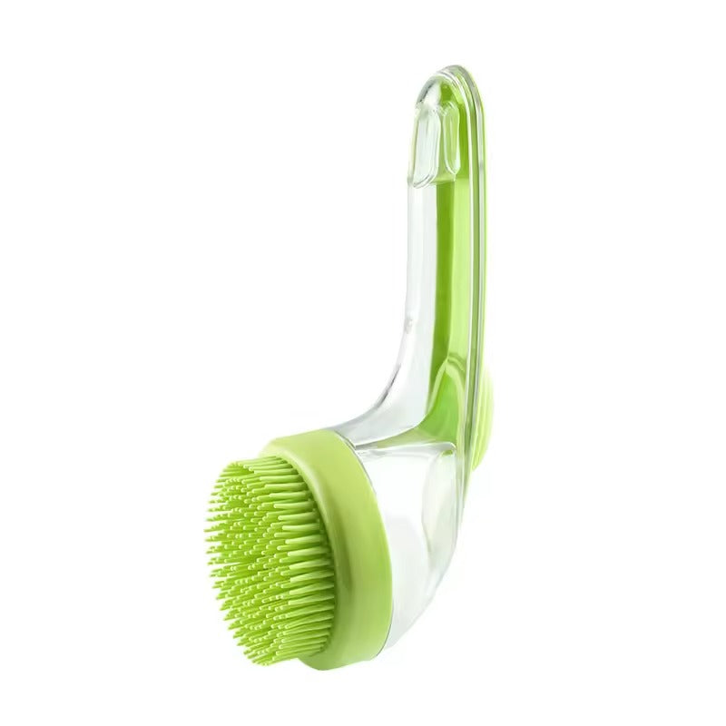 PetLather | Huisdier Verzorging Zeepdispenser Schrobborstel – 2-in-1 Shampoo Applicator