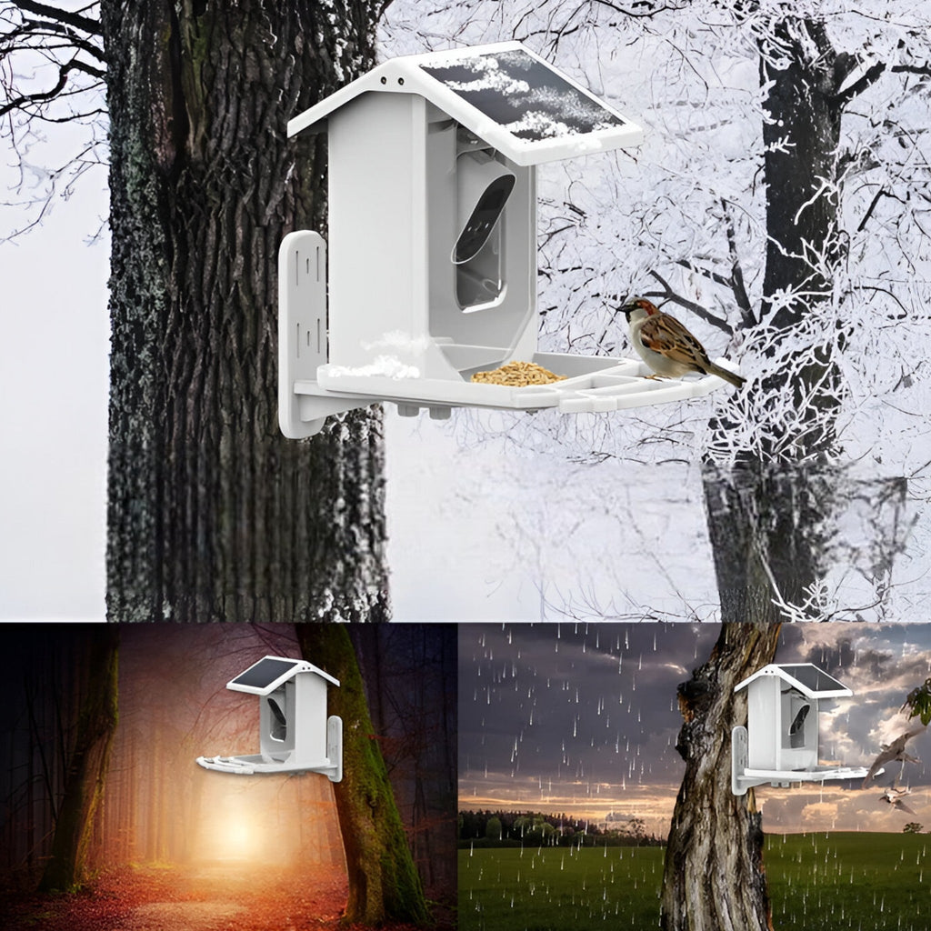 ChirpBox | Slimme vogelvoederbak met HD-camera – Observeer en voer vogels op een intelligente manier