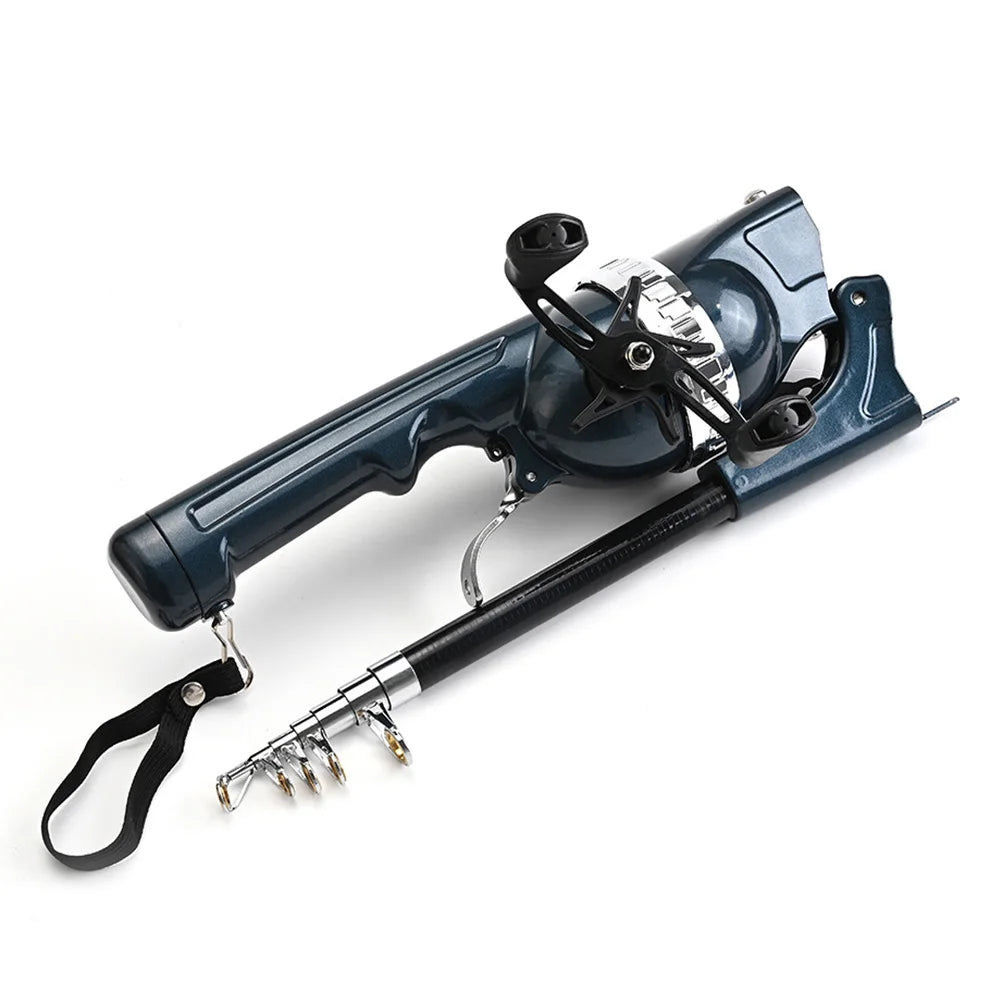 RodFlex | Draagbare telescopische hengel – lichte opvouwbare reishengel voor zoetwater