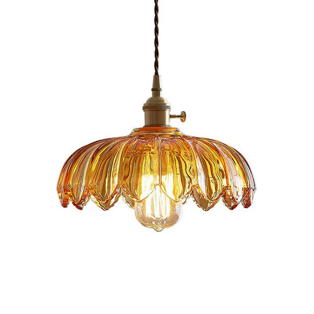 Chrysalis | Vintage Bloemen Hanglamp - Elegante Verlichting voor Retro en Hedendaagse Ruimtes