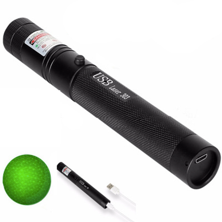 SharpBeam | 303 Laser Pointer - Krachtige laser, lange afstand, oplaadbaar, draagbaar gereedschap voor buiten