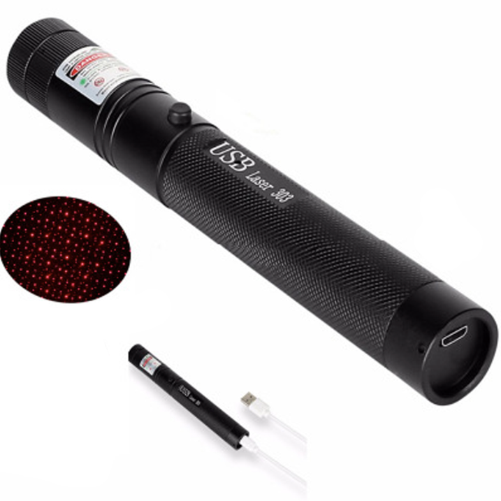 SharpBeam | 303 Laser Pointer - Krachtige laser, lange afstand, oplaadbaar, draagbaar gereedschap voor buiten