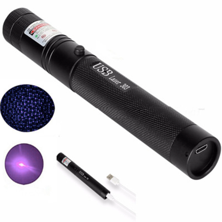 SharpBeam | 303 Laser Pointer - Krachtige laser, lange afstand, oplaadbaar, draagbaar gereedschap voor buiten