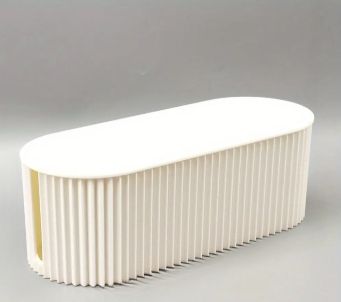 CableCove | Minimalistische kabelbeheerbox – Stijlvolle snoerorganizer voor bureau, stekkerblokken en opladers