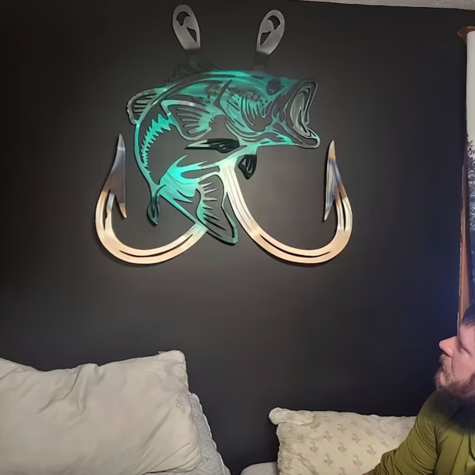 SeaForge | Nautische Metalen Wanddecoratie – Oceaan-Thema Maritieme Kunst