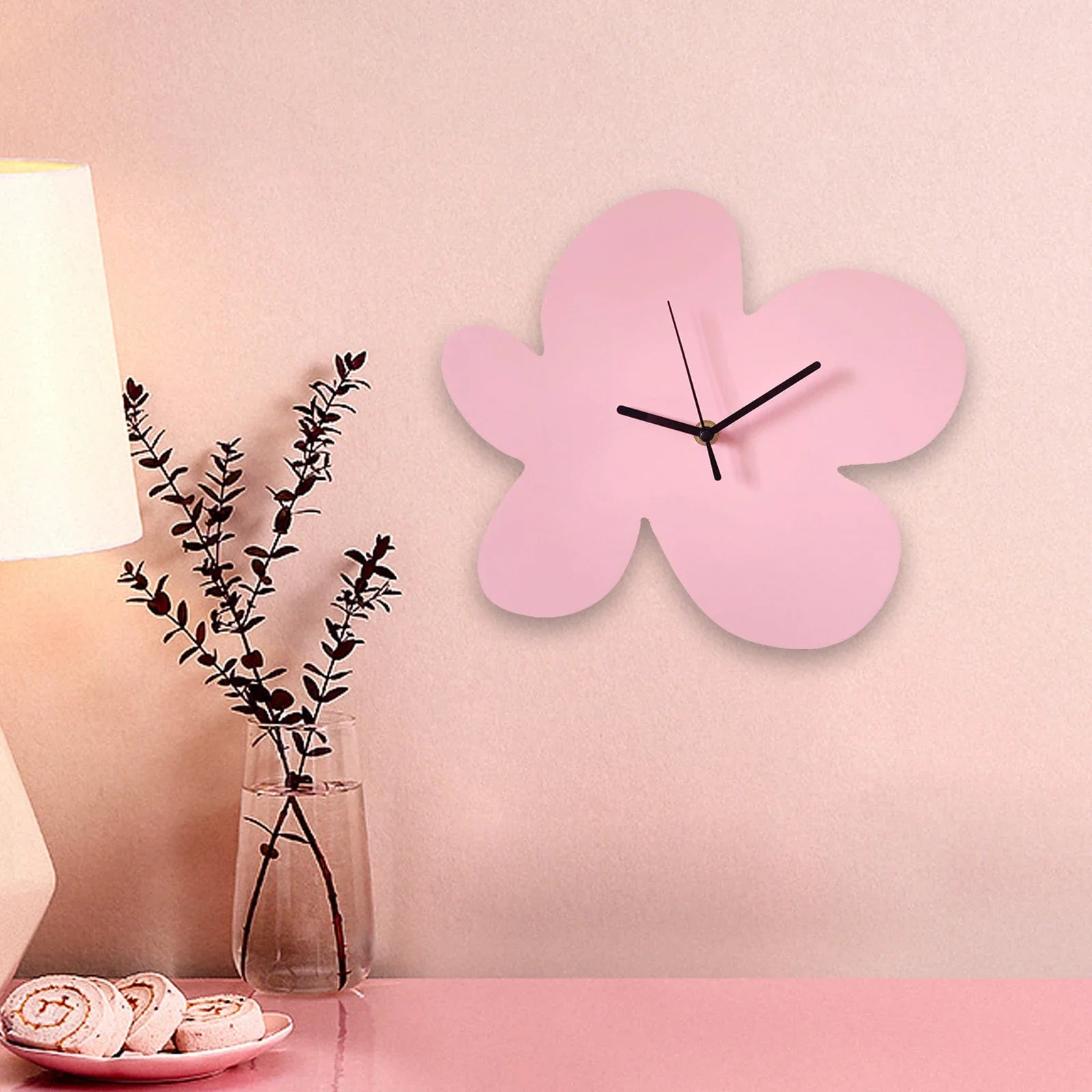 BloomTime | Creatieve chique bloem decoratieve klok