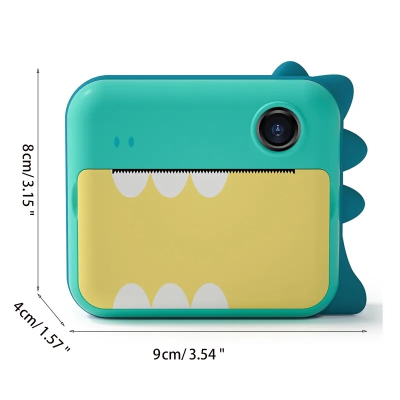 InstaFun | Instant Print HD-camera voor kinderen – Leuke digitale camera met fotoprinter
