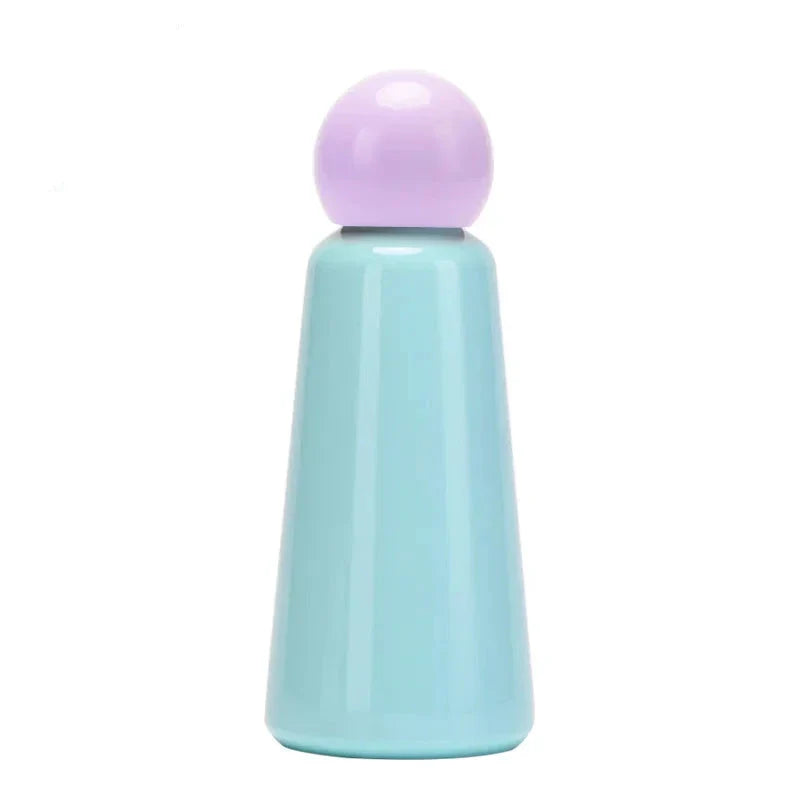 SipPop | 500ml thermosfles - 304 roestvrij staal, lekvrij, vacuüm geïsoleerd, 2-kleurige pastelkleur