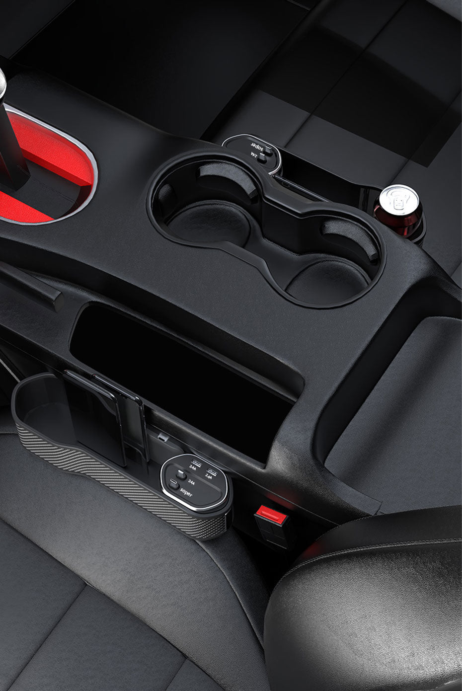 GapLock | Slimme autostoelvuller – Nooit meer gevallen voorwerpen