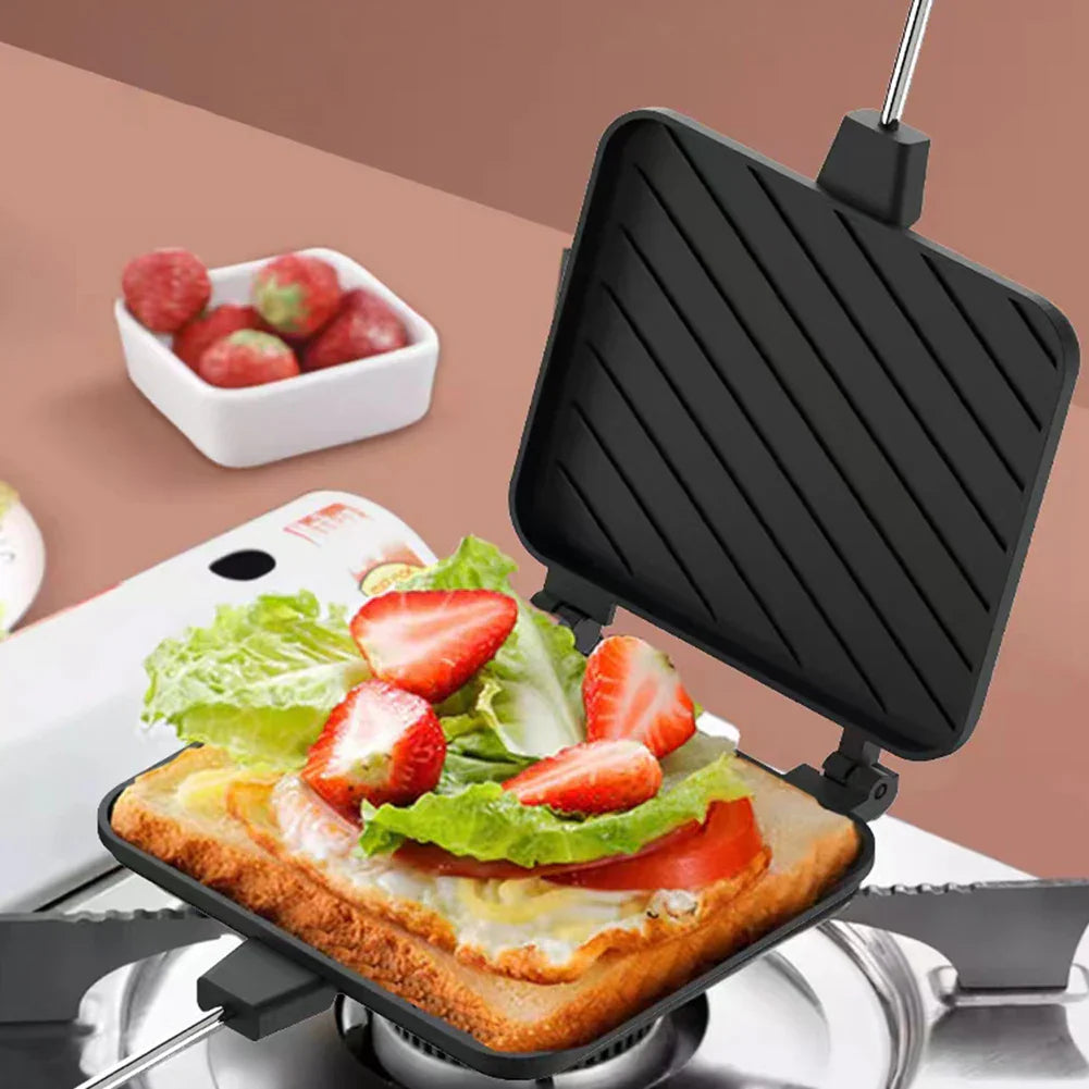 ToastFlip | Sandwichgrill met dubbele antiaanbakplaat – Flip Pan Toaster