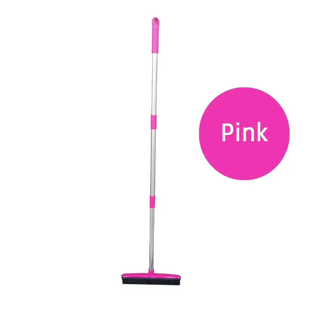BroomPro | Telescopische Haarvanger Tapijtveegbezem - Thuis Schoonmaken