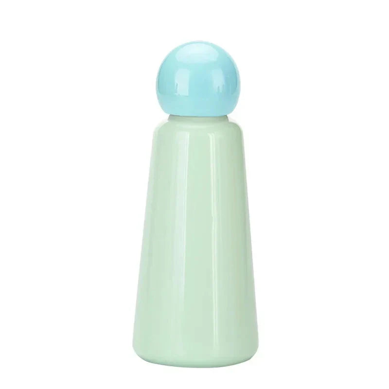 SipPop | 500ml thermosfles - 304 roestvrij staal, lekvrij, vacuüm geïsoleerd, 2-kleurige pastelkleur