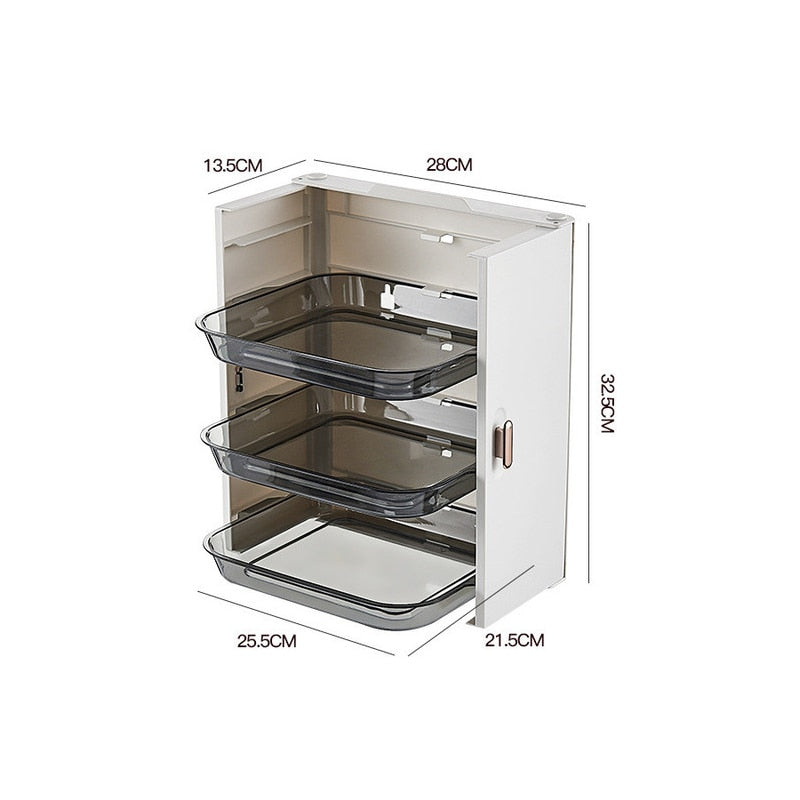 DishVault | 6-laags stapelbaar bordenrek – Compacte keukenorganizer voor serviesgoed