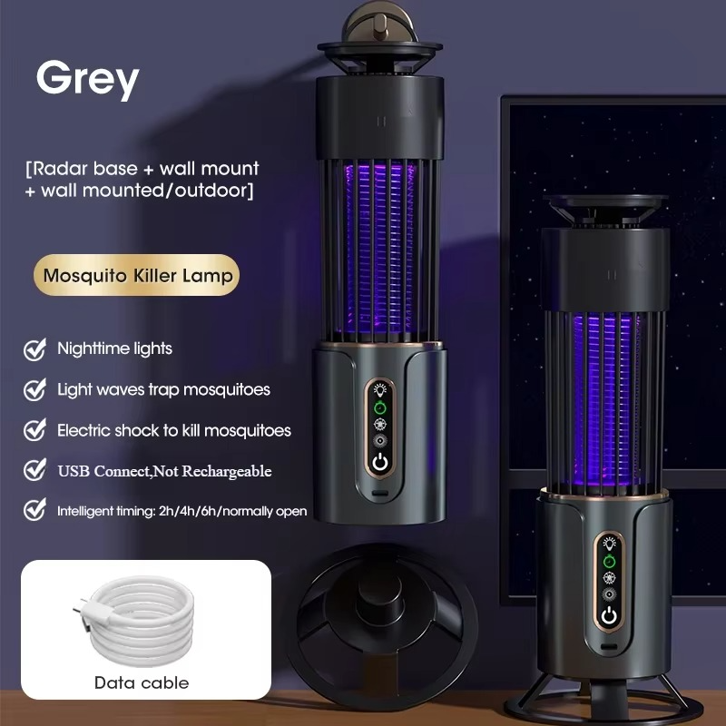 BugVanish | Muggenval Lamp - USB Oplaadbare Muggenvanger - Stil, Niet-giftig