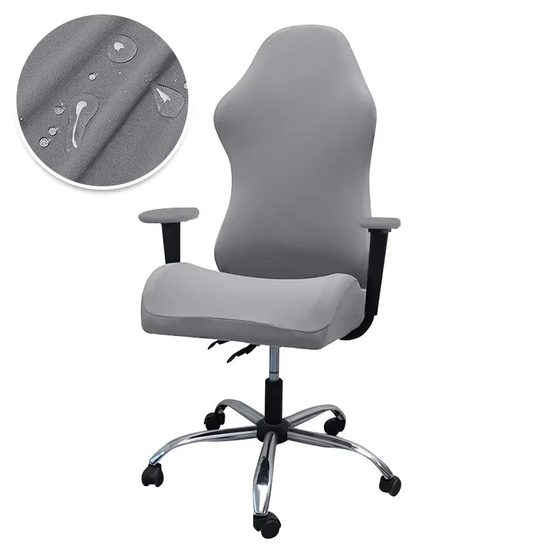 CoverQuest | Polar fleece hoes voor gamestoel - Zacht, elastisch, wasbaar, universele pasvorm