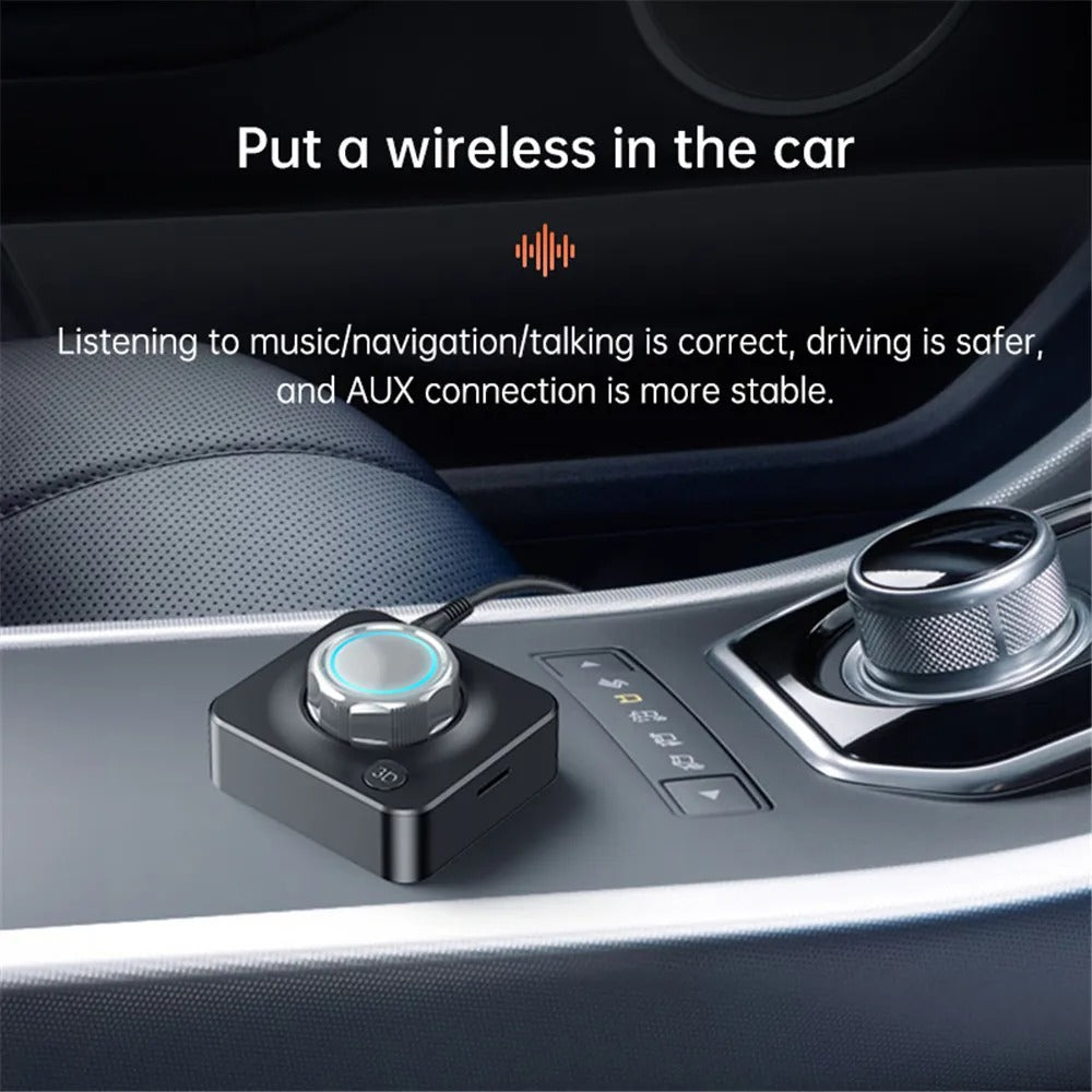 AudioLink | Bluetooth 5.0 Draadloze Audio Ontvanger – RCA- en 3,5mm AUX-adapter