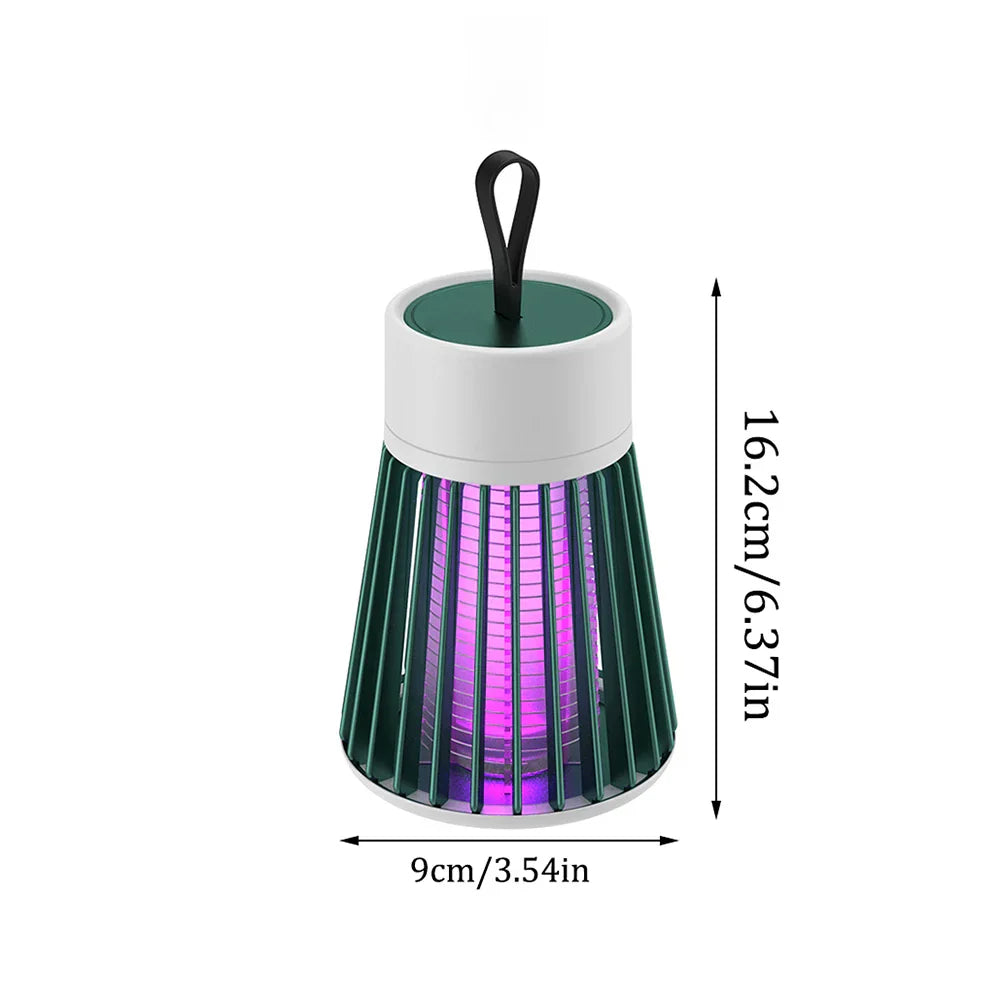 FlyFree | LED-muggenlamp – Stille insectenverdelger voor binnen en buiten voor muggen en vliegende insecten