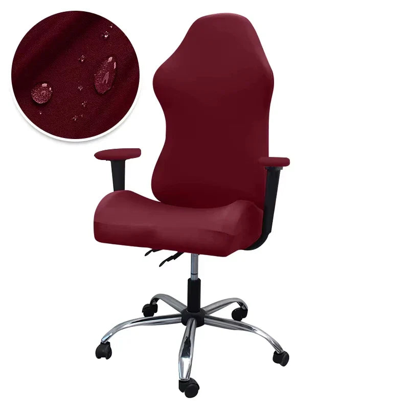 CoverQuest | Polar fleece hoes voor gamestoel - Zacht, elastisch, wasbaar, universele pasvorm