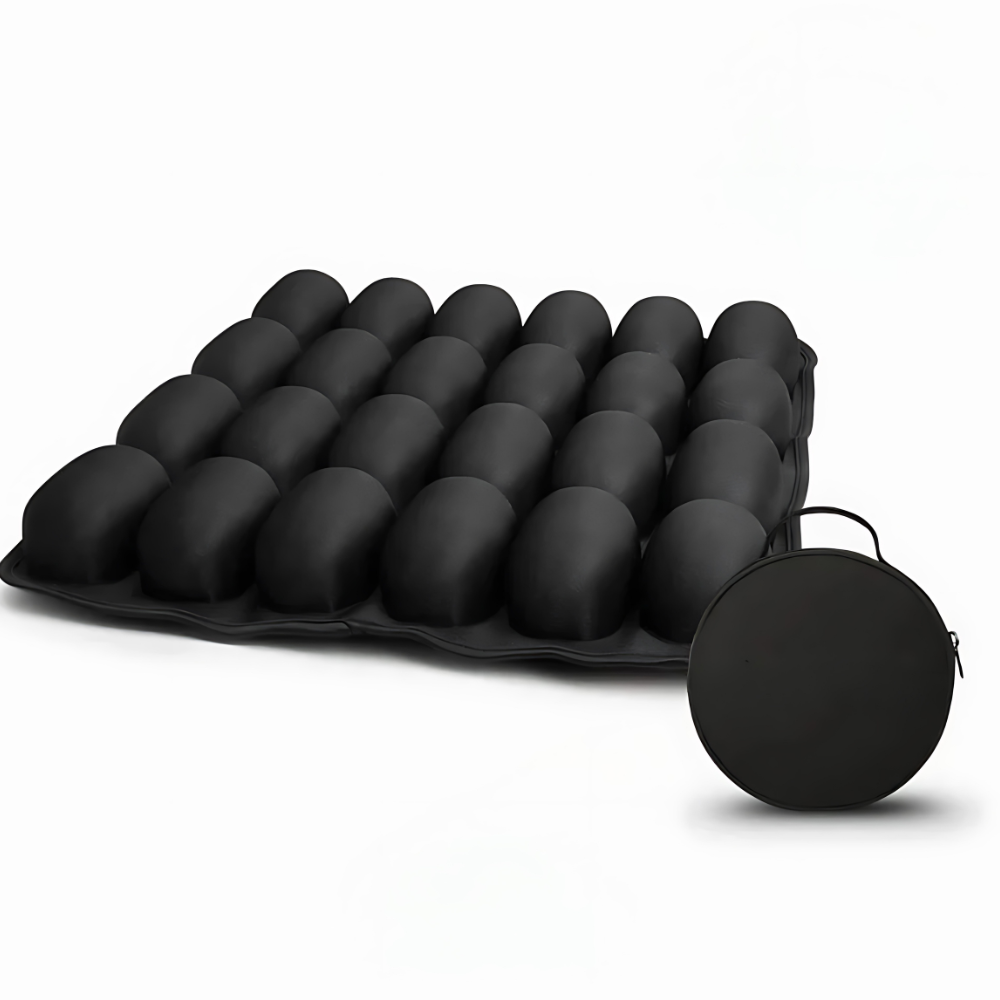CloudSeat | Opblaasbaar zitkussen – Draagbaar lendensteunkussen voor comfort