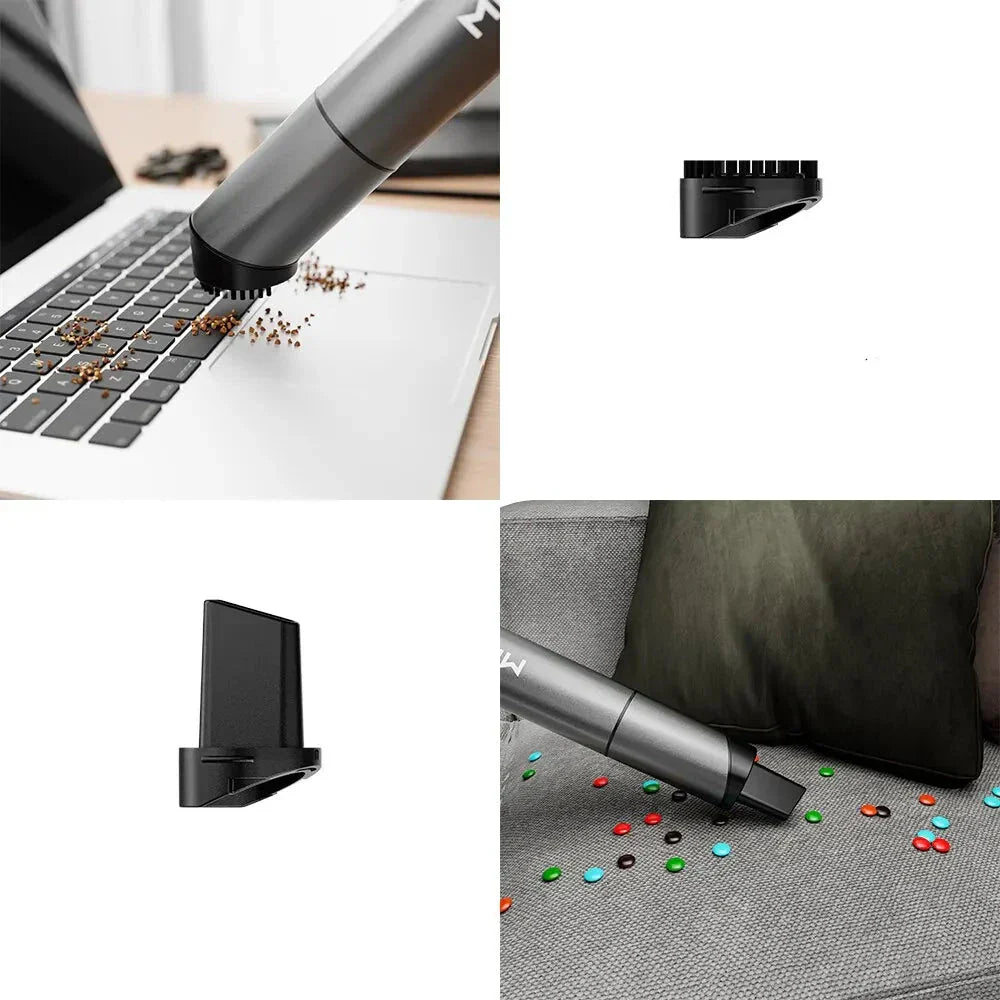 MiniVacPro | USB Snoerloze Draagbare Stofzuiger met 3 Hulpstukken - Lichtgewicht, Oplaadbare Handstofzuiger