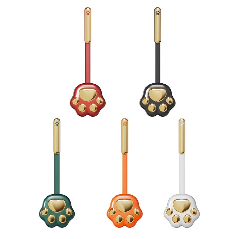SoftPaw Scrub | Decoratieve kattenpoot toiletborstel