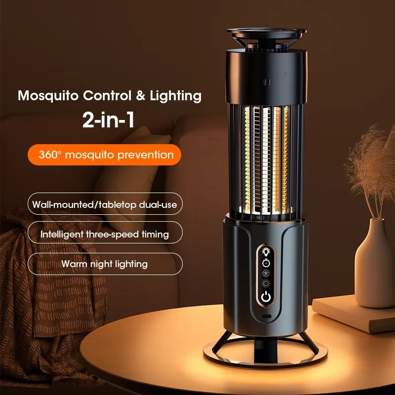 BugVanish | Muggenval Lamp - USB Oplaadbare Muggenvanger - Stil, Niet-giftig