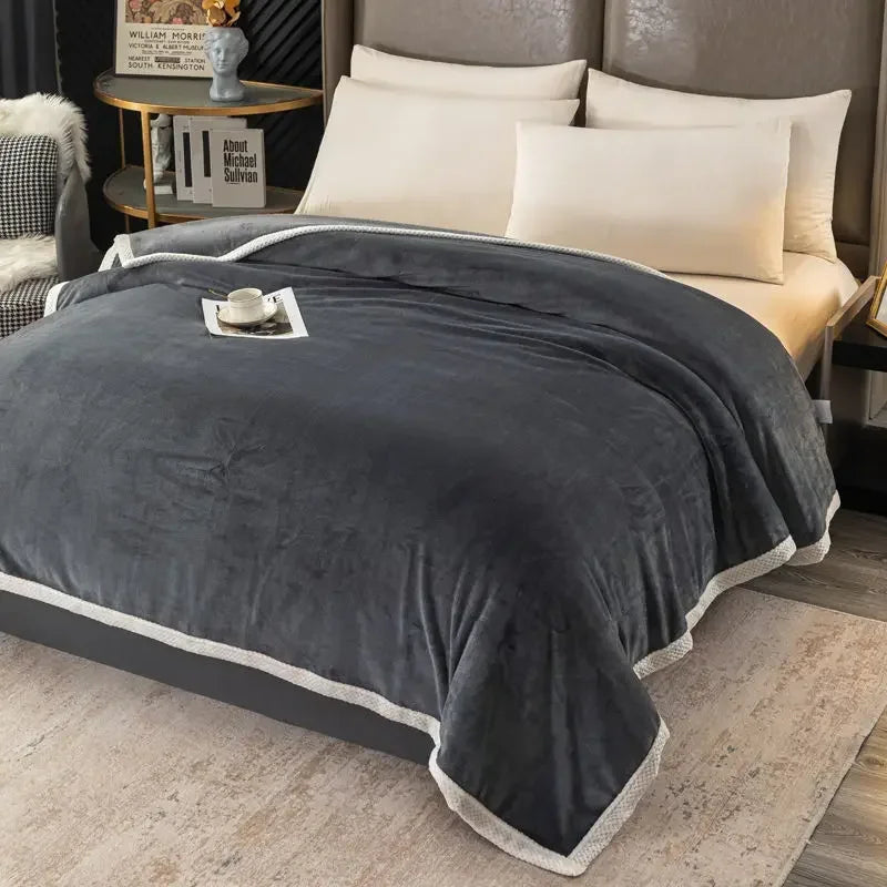 CozyLuxe | Opulent Warme Kasjmier Trok Deken