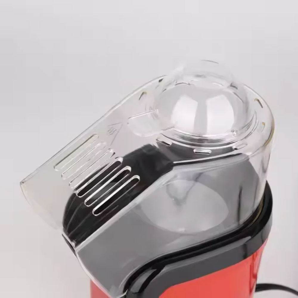 PopBuddy | Elektrische heteluchtpopcornmaker – Olievrije popcornmachine voor thuis voor snelle, knapperige popcornsnacks